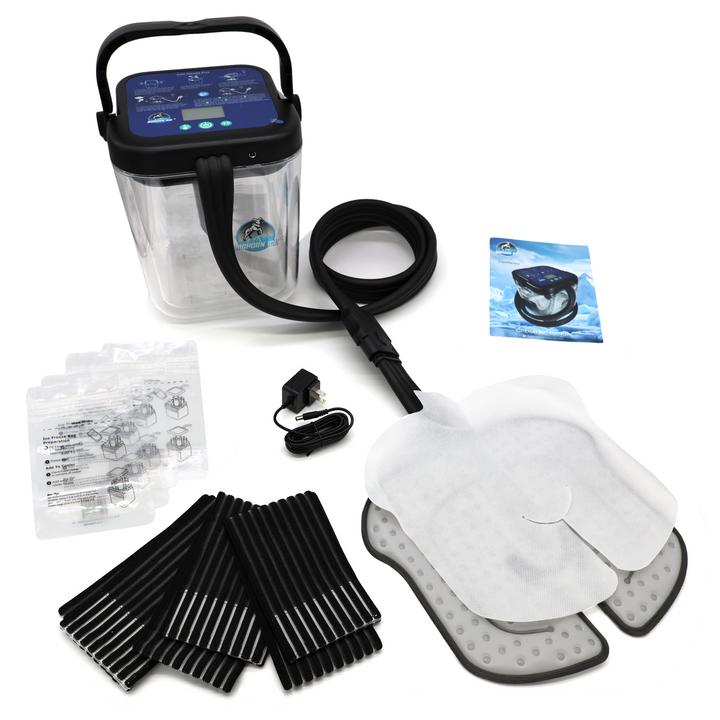 BigHorn Ice+ Portable Cold Compression Therapy System Kit w/ Universal Pad