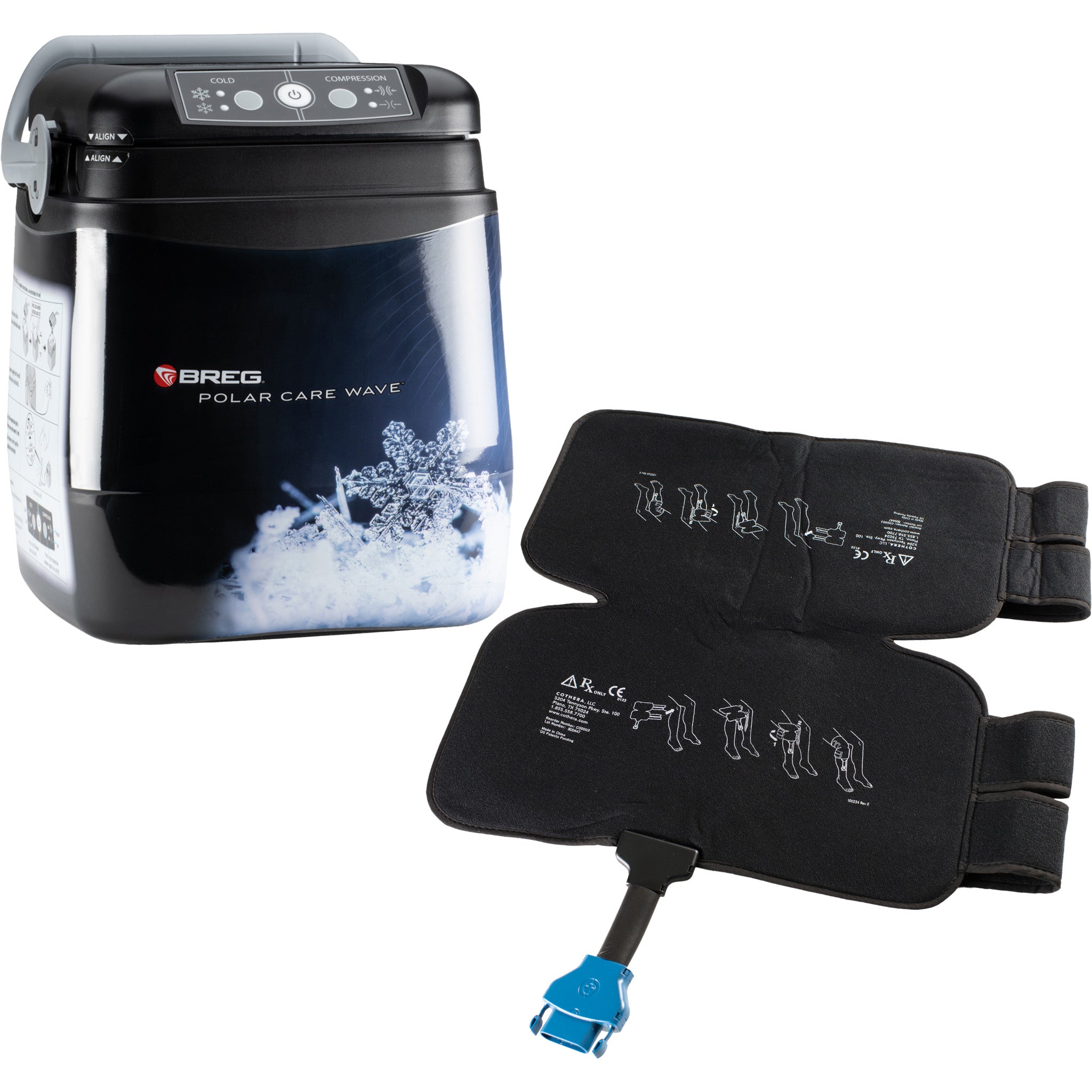 Breg ® Polar Care Wave w/ Ankle Pad - Ankle Compression | Cold ... Breg knee ice machine