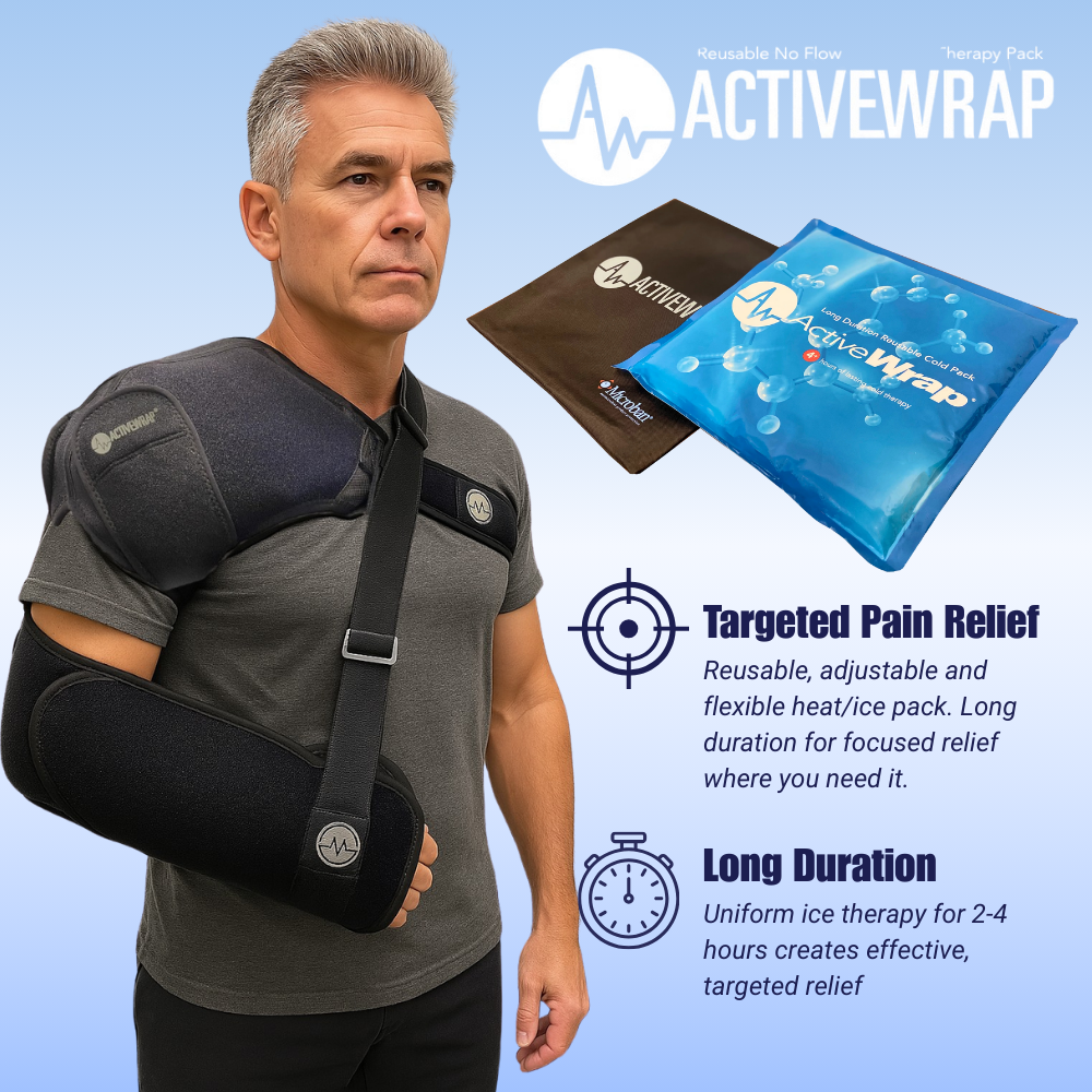 ActiveWrap® Pro 2-4 Hour Shoulder Ice Wrap - My Cold Therapy