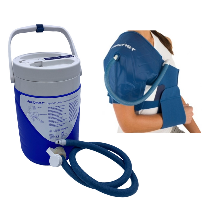 Aircast® Gravity Cooler System + Cryo Cuffs - My Cold Therapy