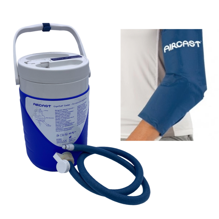 Aircast® Gravity Cooler System + Cryo Cuffs - My Cold Therapy