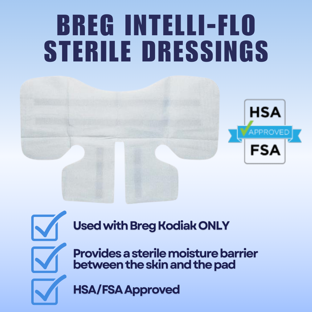 Breg® Kodiak Intelli-Flo Sterile Dressing Pads - My Cold Therapy