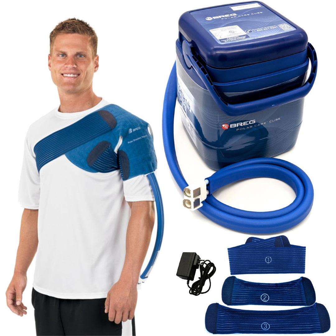 Breg® Polar Care Cube System w/ Wrap-On Pads - My Cold Therapy