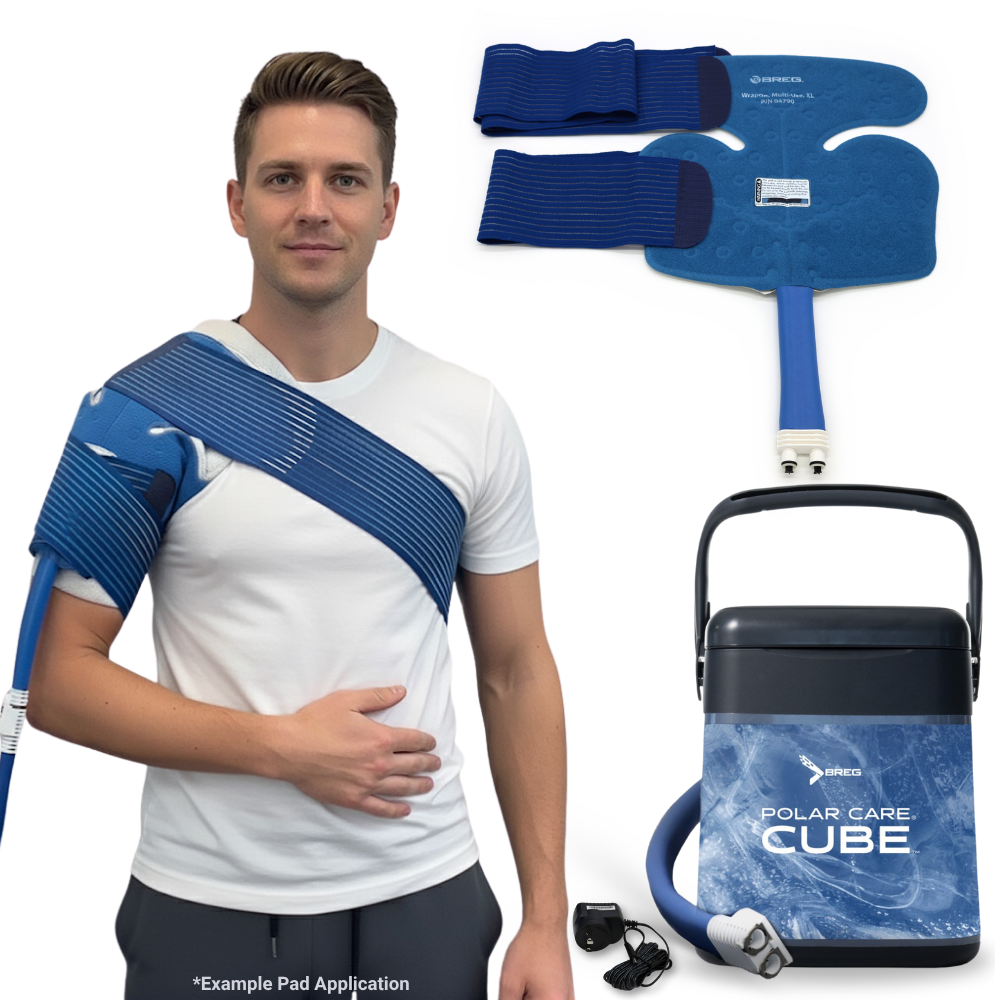 Breg® Polar Care Cube W/ Multi-Use XL Pad | Buy Breg® Polar Care & Pads at  MyColdTherapy.com – My Cold Therapy