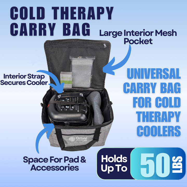 Omni Ice™ Cold Therapy Multi-Use Travel Portable Carry Bag - My Cold Therapy