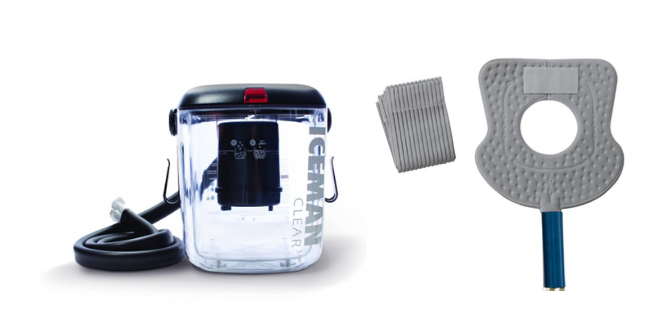 DonJoy IceMan Clear3 with Wrap-On Pads - My Cold Therapy