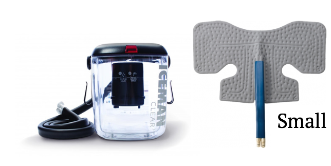 DonJoy IceMan Clear3 with Wrap-On Pads - My Cold Therapy