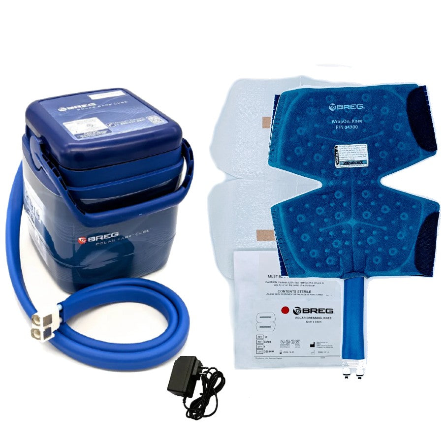 Breg® Polar Care Cube w/ Wrap-On Pad & Sterile Dressing Pad Combo - My Cold Therapy
