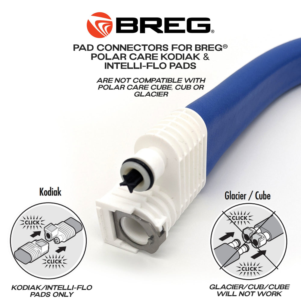 Breg® Polar Care Kodiak Intelli-Flo Pad Y Connector - My Cold Therapy