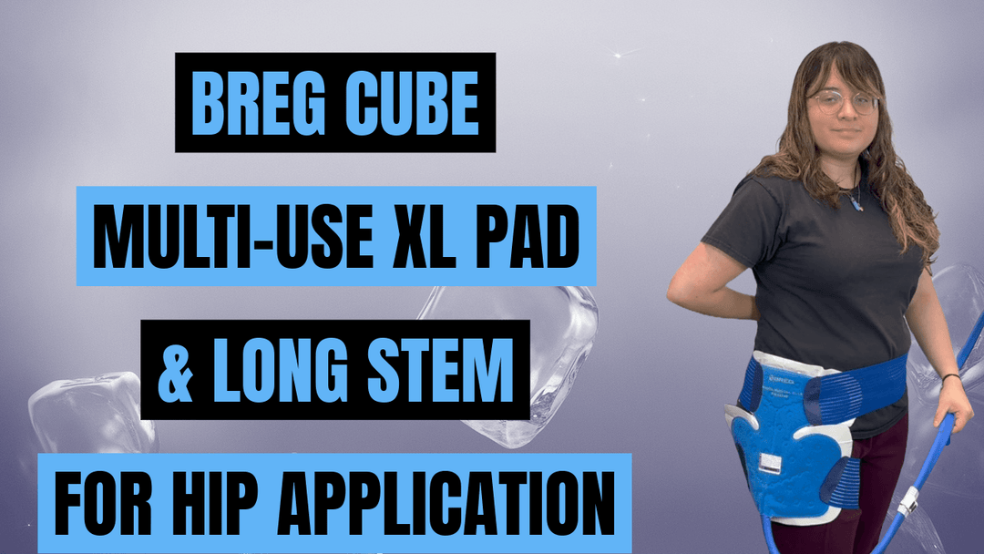 How to Apply and Use the Breg Polar Care Cube Multi-Use XL Pad with Long Stem For Hip