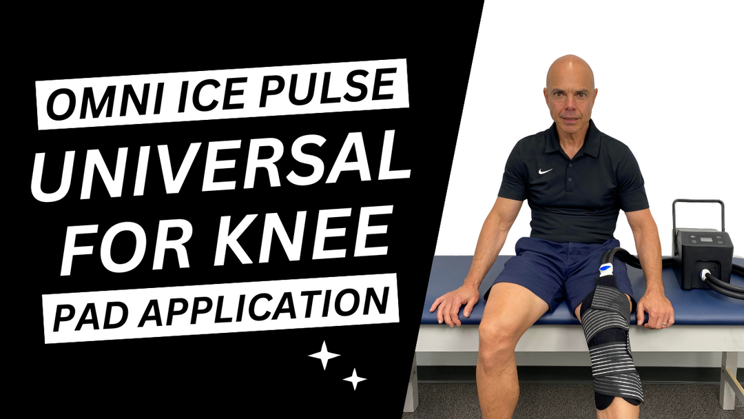 How to Apply the Omni Ice Pulse Compression Pad for Knee Pain Relief