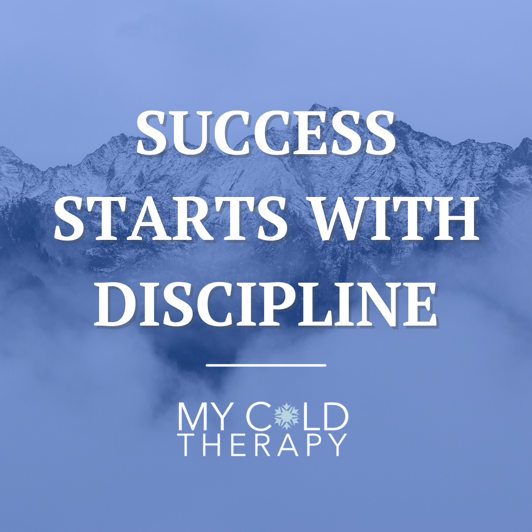 Being Disciplined with Cold Therapy