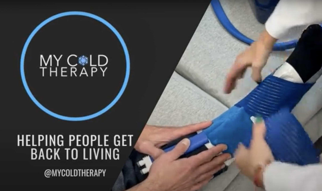 Ankle Pad Application Instructions For Breg Cube & Breg Glacier - My Cold Therapy 