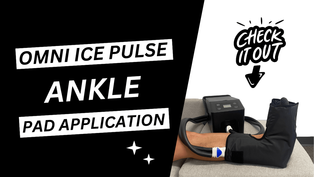 How to Properly Use the Omni Ice Pulse Ankle Pad - My Cold Therapy 