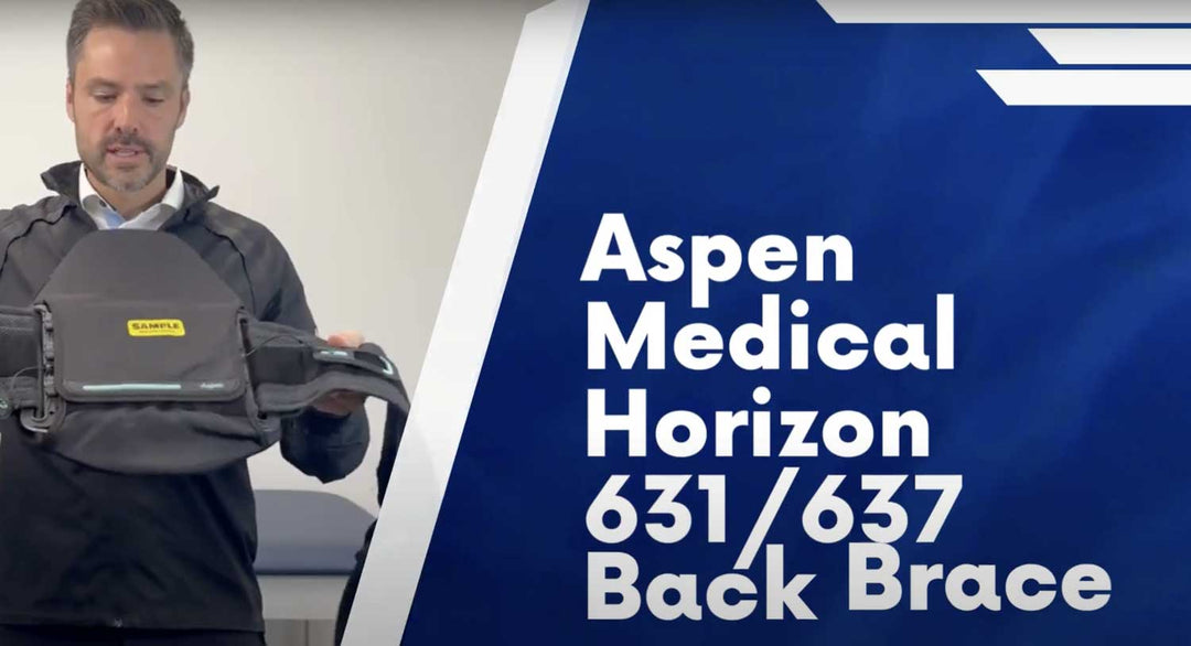 How To Use The Aspen Medical Horizon 631 & 637 Back Brace