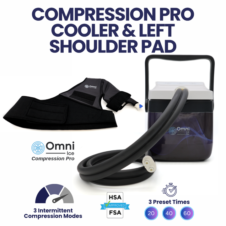 Limited Release - Omni Ice™ Compression Pro Cold Therapy Cooler & Pad