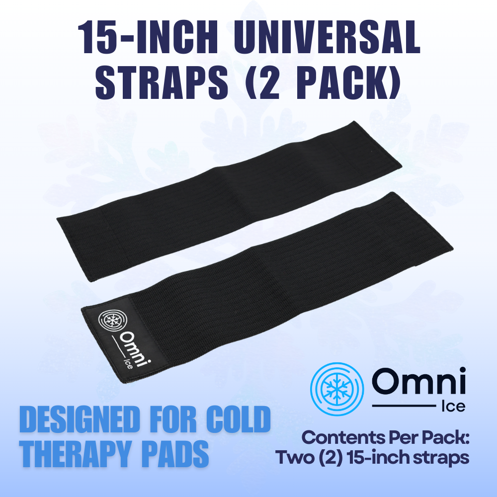 15 Inch Universal Cold Therapy Velcro Straps (2 Pack) by Omni Ice™ - 15UNIVERSALSTRAPS 15 Inch Universal Cold Therapy Velcro Straps (2 Pack) by Omni Ice™ - Black 22.99 by My Cold Therapy 