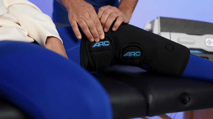 ARC® Iceless Compression Cold Therapy Machine w/ Wrap-On Pads