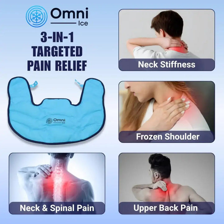 Omni Ice™ Reusable Gel Ice Pack for Neck and Shoulders - Supply DME