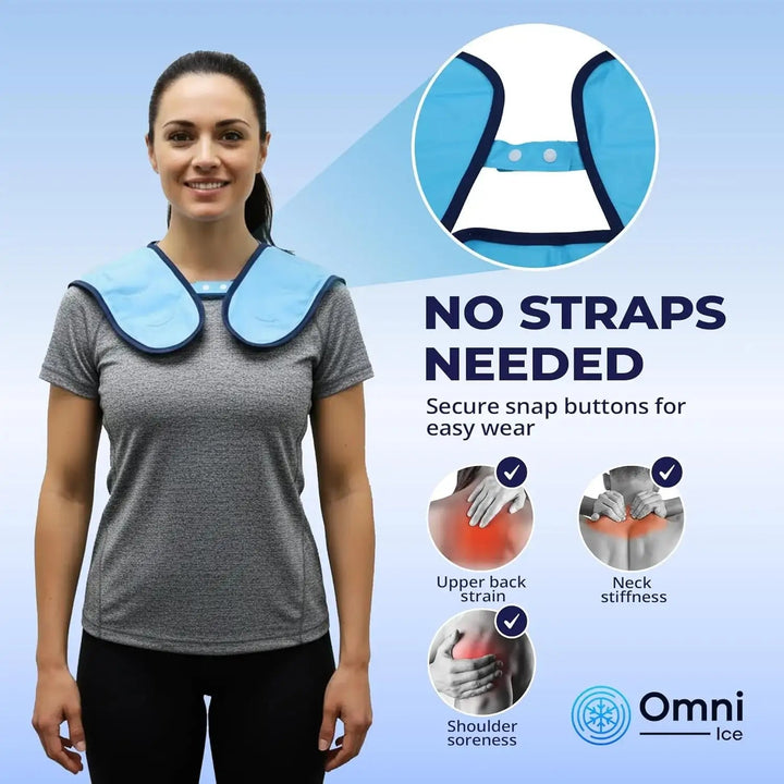 Omni Ice™ Reusable Gel Ice Pack for Neck and Shoulders - Supply DME