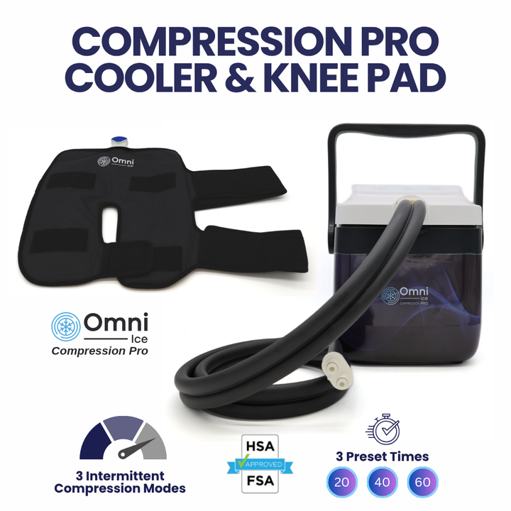 Limited Release - Omni Ice™ Compression Pro Cold Therapy Cooler & Pad
