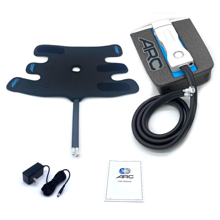 ARC® Iceless Compression Cold Therapy Machine w/ Wrap-On Pads