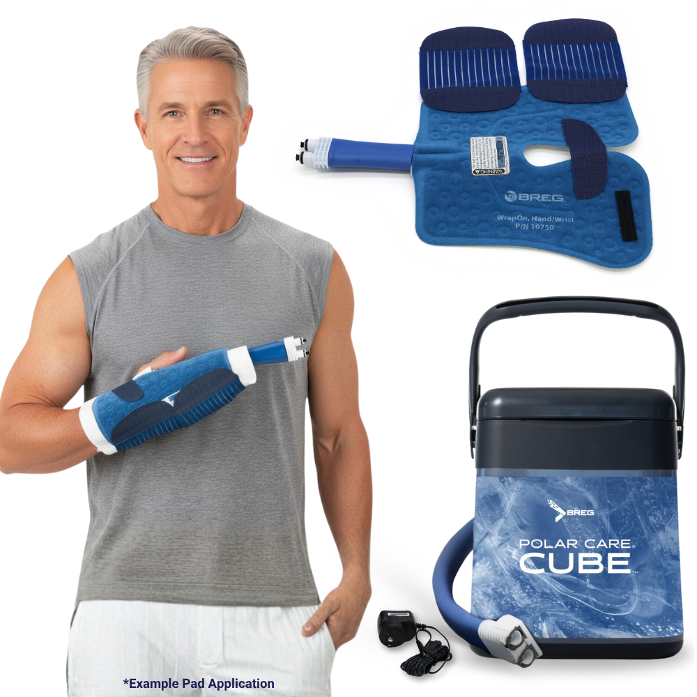 Breg® Polar Care Cube System w/ Wrap-On Pads