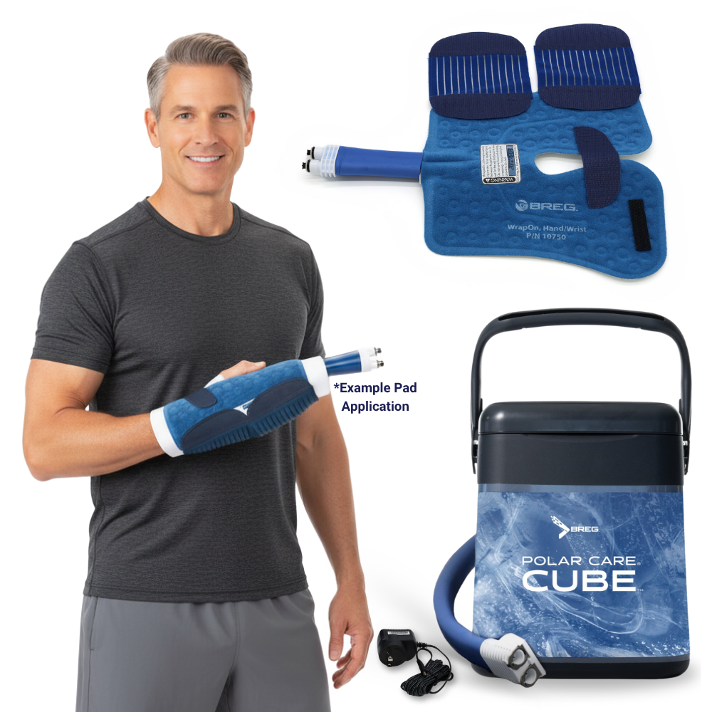 Breg® Polar Care Cube System w/ Wrap-On Pads
