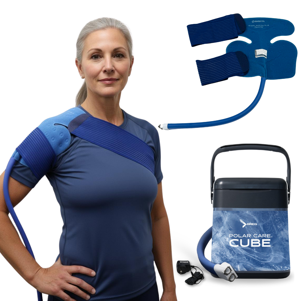 Breg® Polar Care Cube System w/ Wrap-On Pads