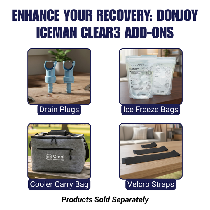 Donjoy® IceMan Clear3 w/ Forefoot or Ankle Pad