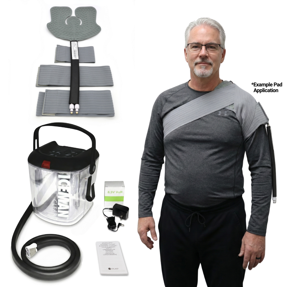 DonJoy IceMan CLEAR3 Universal | My Cold Therapy – My Cold Therapy