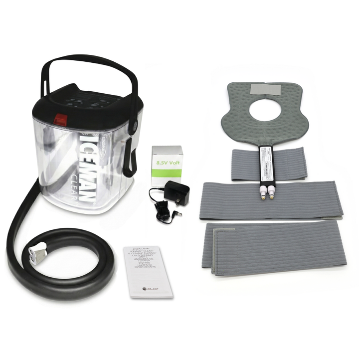 DonJoy® IceMan Clear3 w/ Wrap-On Pads