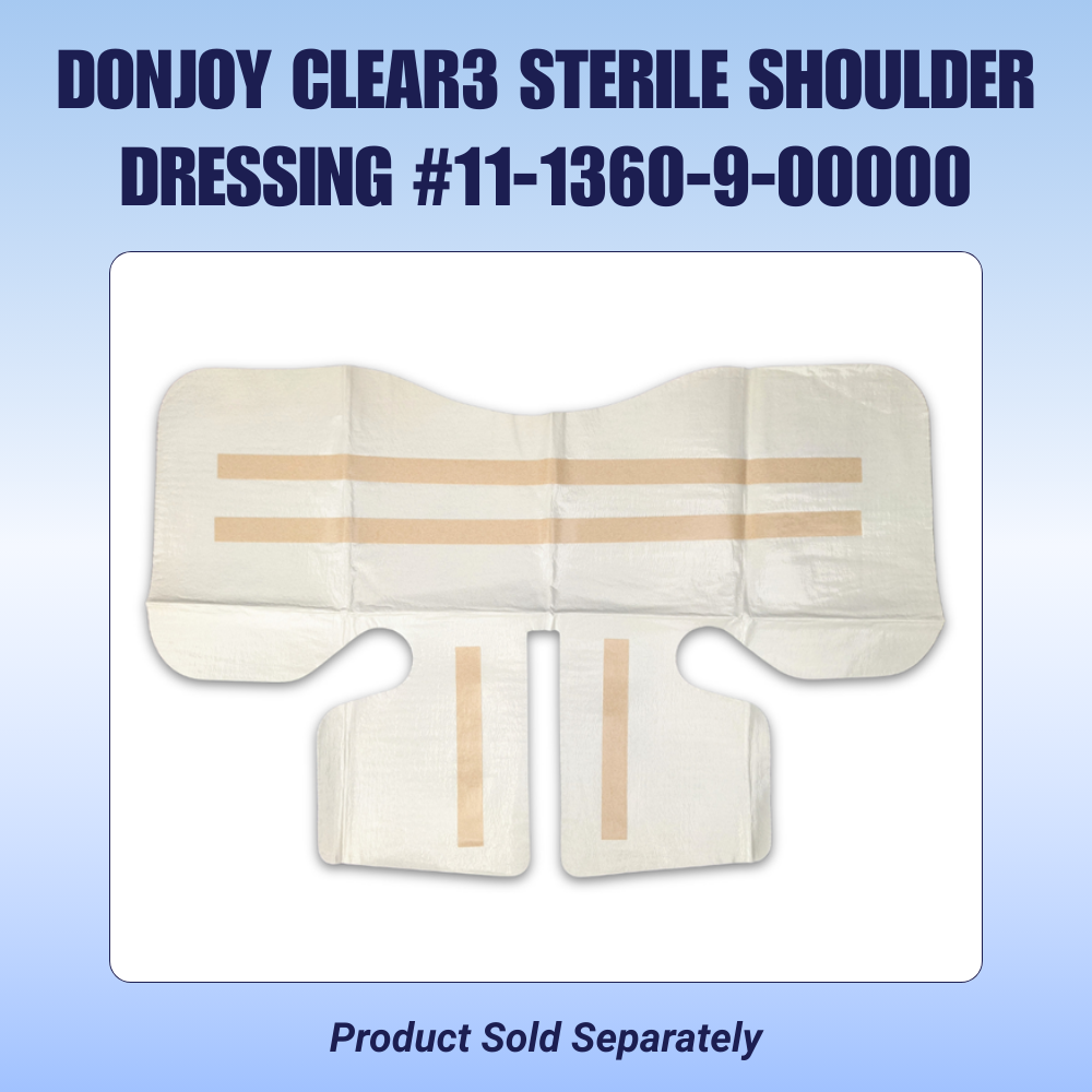 DonJoy® IceMan Clear3 w/ Wrap-On Pads