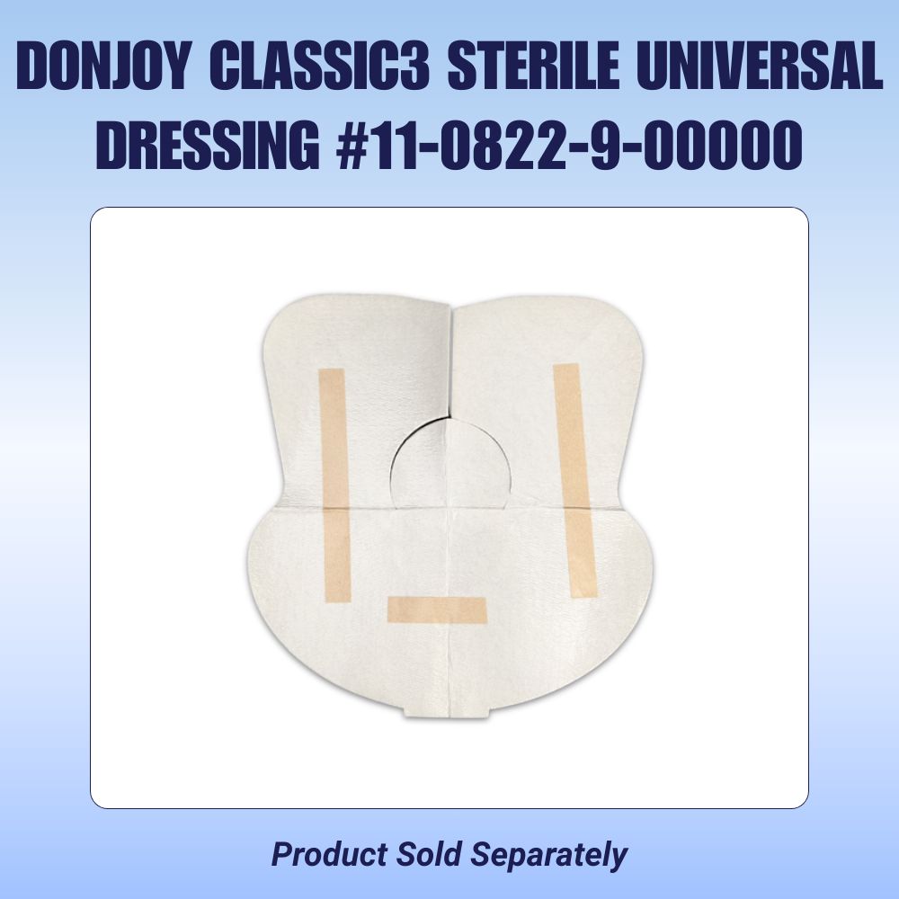 DonJoy Classic3 sterile universal dressing pad for cold therapy devices, product image.