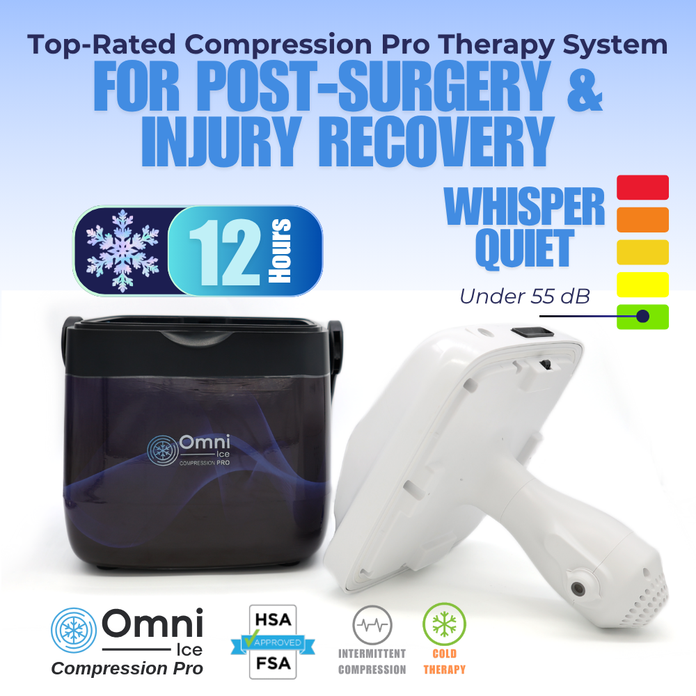 Limited Release - Omni Ice™ Compression Pro Cold Therapy Cooler & Pad