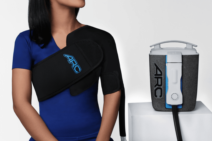 ARC® Iceless Compression Cold Therapy Machine w/ Wrap-On Pads