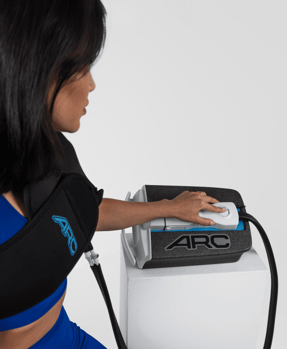 ARC® Iceless Compression Cold Therapy Machine w/ Wrap-On Pads