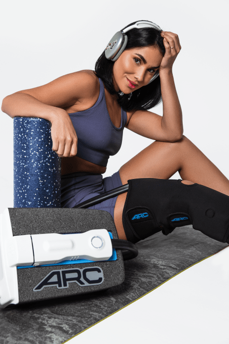 ARC® Iceless Compression Cold Therapy Machine w/ Wrap-On Pads