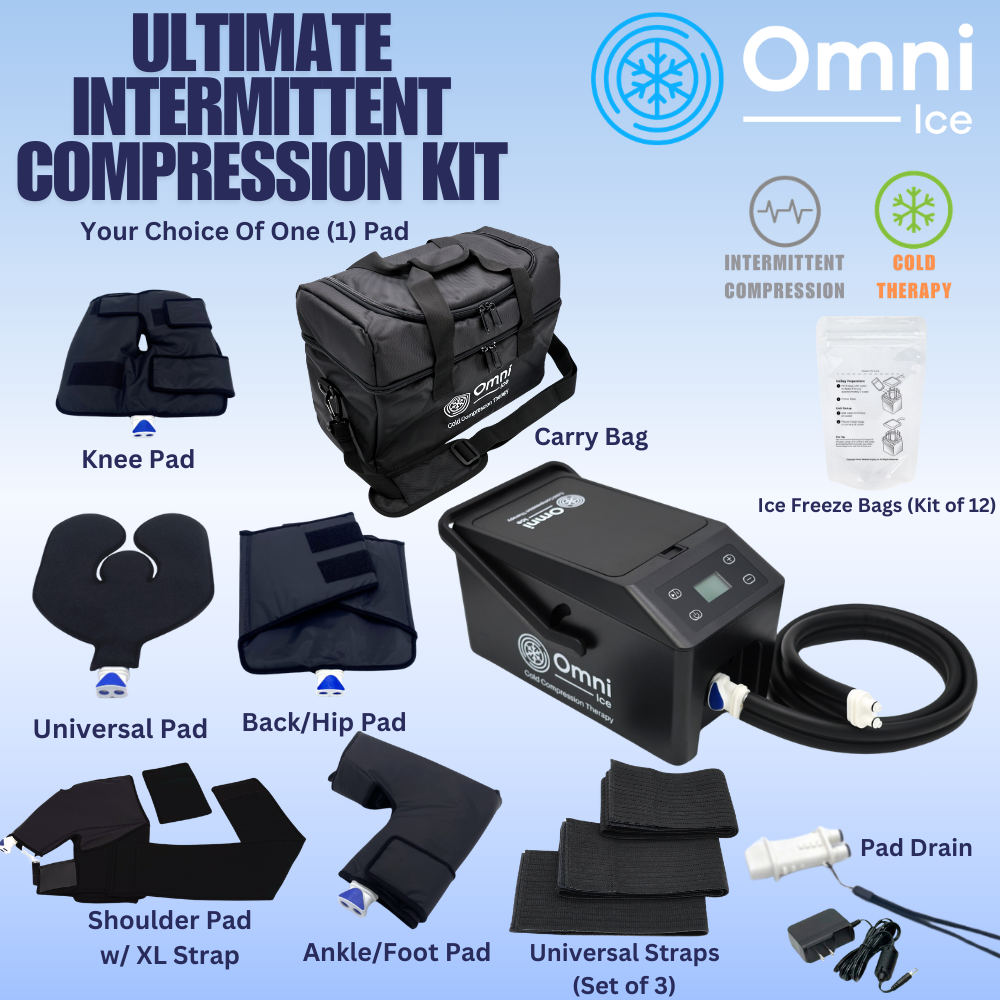 Omni Ice™ Intermittent Compression Cold Therapy Recovery All-In-One Kit