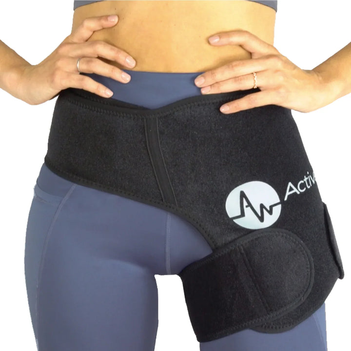 ActiveWrap® Pro 2-4 Hour Hip Ice Wrap W/ One (1) 10"x10" Long Duration Gel Pack - My Cold Therapy 