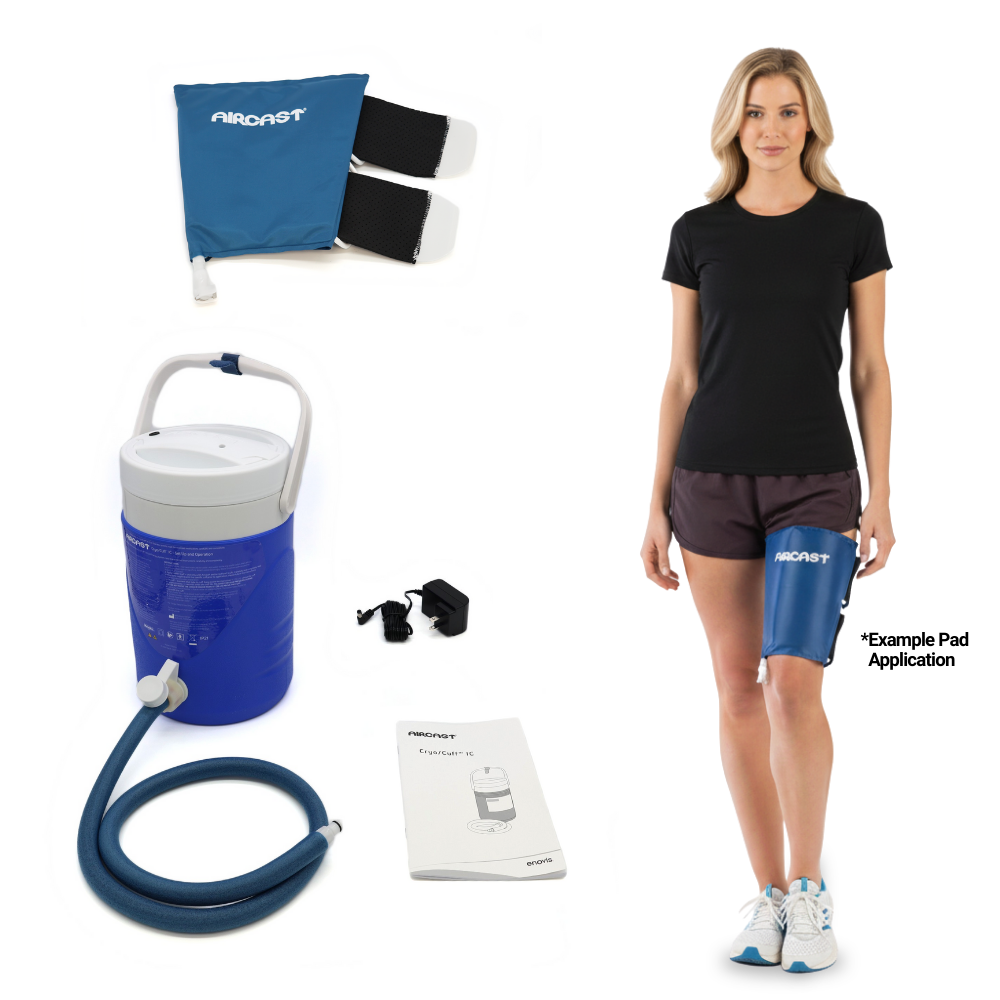 Aircast® Cryo Cuff IC Cooler + Cryo Cuffs - My Cold Therapy 