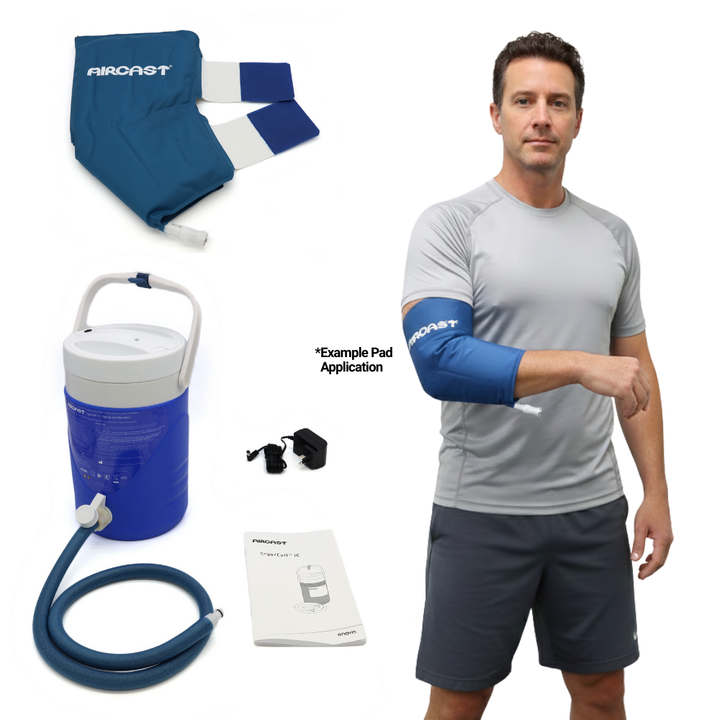 Aircast® Cryo Cuff IC Cooler + Cryo Cuffs - My Cold Therapy 