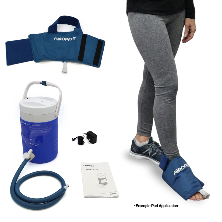 Aircast® Cryo Cuff IC Cooler w/ Foot Pad - 51A-10C01 Aircast® Cryo Cuff IC Cooler w/ Foot Pad - Aircast Cryo Cuff Cooler & One (1) Medium Foot Cuff 159.99 by My Cold Therapy 