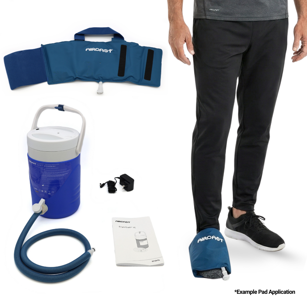 Aircast® Cryo Cuff IC Cooler w/ Foot Pad - 51A-10B01 Aircast® Cryo Cuff IC Cooler w/ Foot Pad - Aircast Cryo Cuff Cooler & One (1) Large Foot Cuff 159.99 by My Cold Therapy 