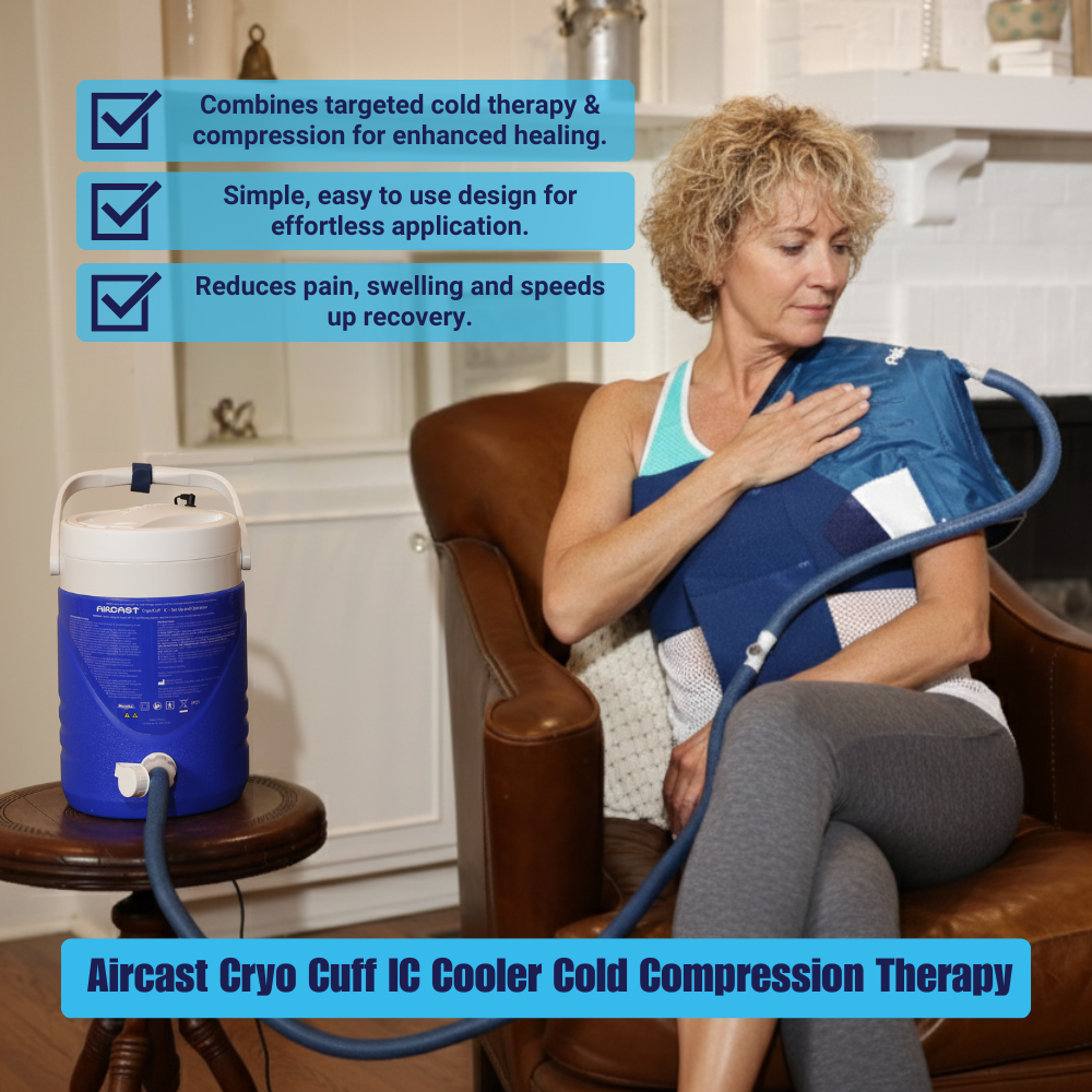 Aircast® Cryo Cuff IC Cooler w/ Knee Pad | Buy Aircast® IC Knee Cryo ...