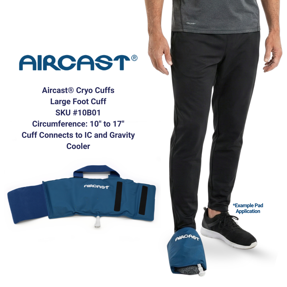 Aircast® Cryo Cuff Replacement Wraps - 10B01 Aircast® Cryo Cuff Replacement Wraps - Cryo Large Foot Cuff 61.99 by My Cold Therapy 