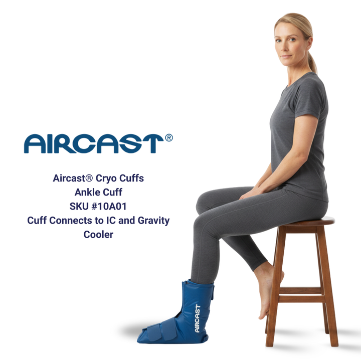 Aircast® Gravity Cooler System + Cryo Cuffs - 2125 Aircast® Gravity Cooler System + Cryo Cuffs - Gravity Cooler Only - No Pad 86.00 by My Cold Therapy 