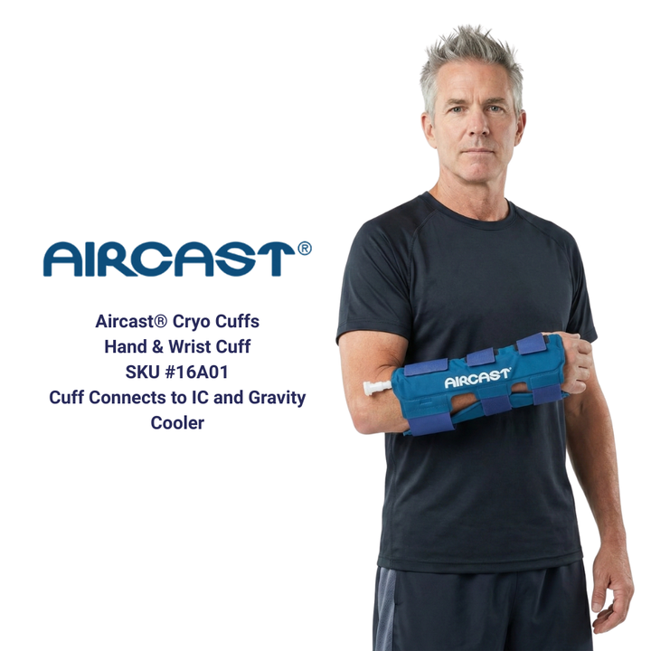 Aircast® Gravity Cooler System + Cryo Cuffs - 2125 Aircast® Gravity Cooler System + Cryo Cuffs - Gravity Cooler Only - No Pad 86.00 by My Cold Therapy 