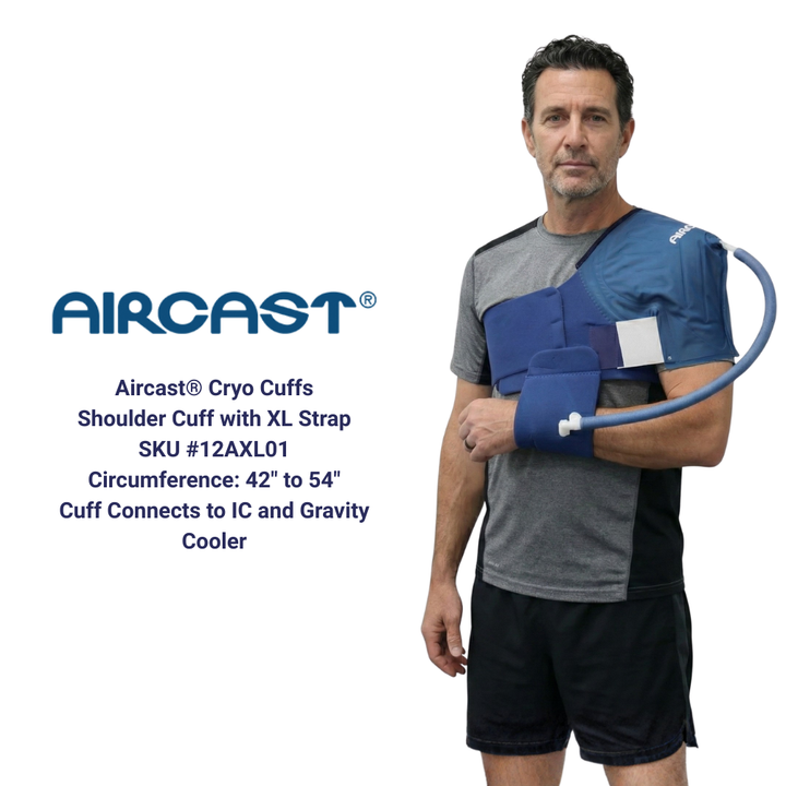 Aircast® Gravity Cooler System + Cryo Cuffs - 2125 Aircast® Gravity Cooler System + Cryo Cuffs - Gravity Cooler Only - No Pad 86.00 by My Cold Therapy 