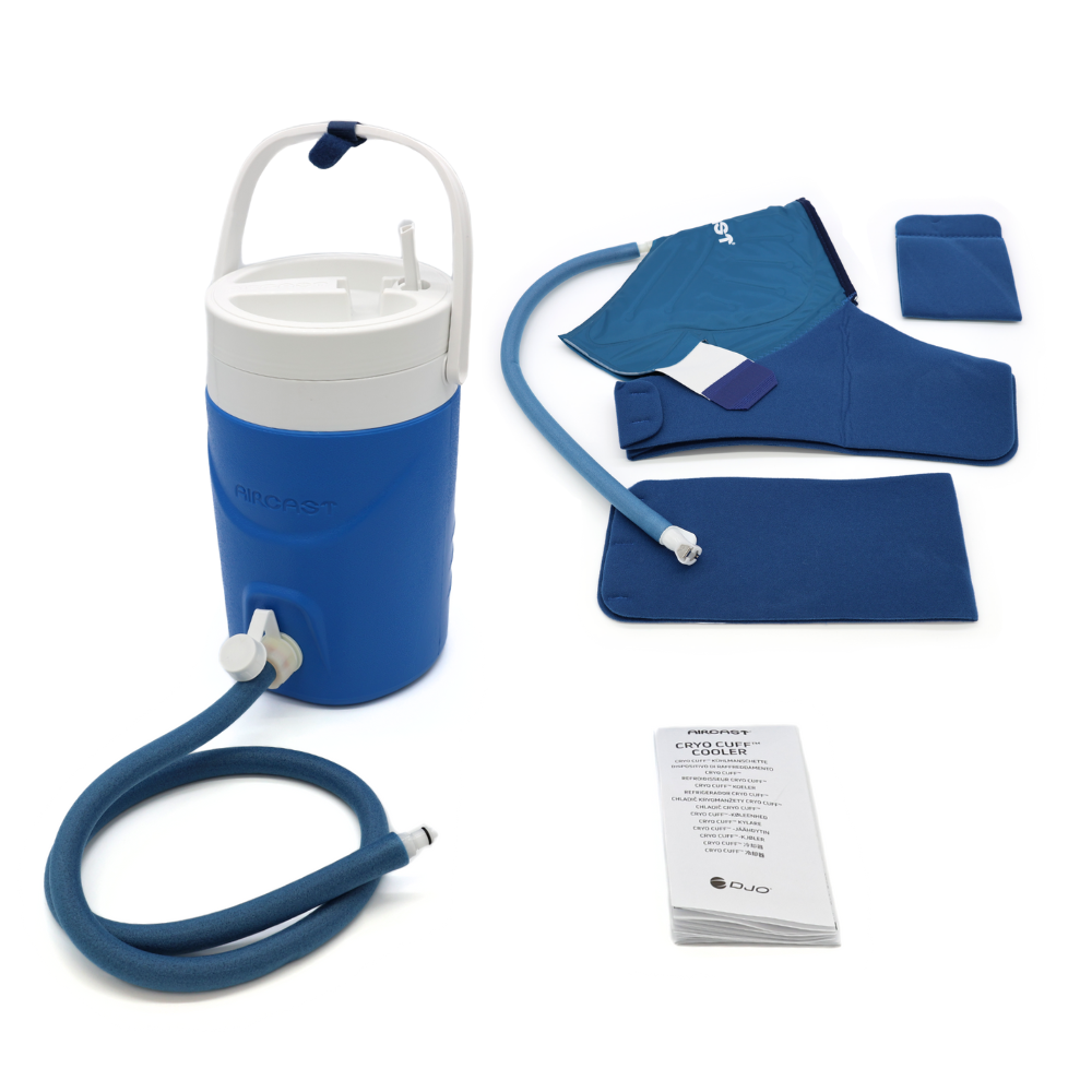 Aircast® Gravity Cooler System + Cryo Cuffs - 2125 Aircast® Gravity Cooler System + Cryo Cuffs - Gravity Cooler Only - No Pad 86.00 by My Cold Therapy 